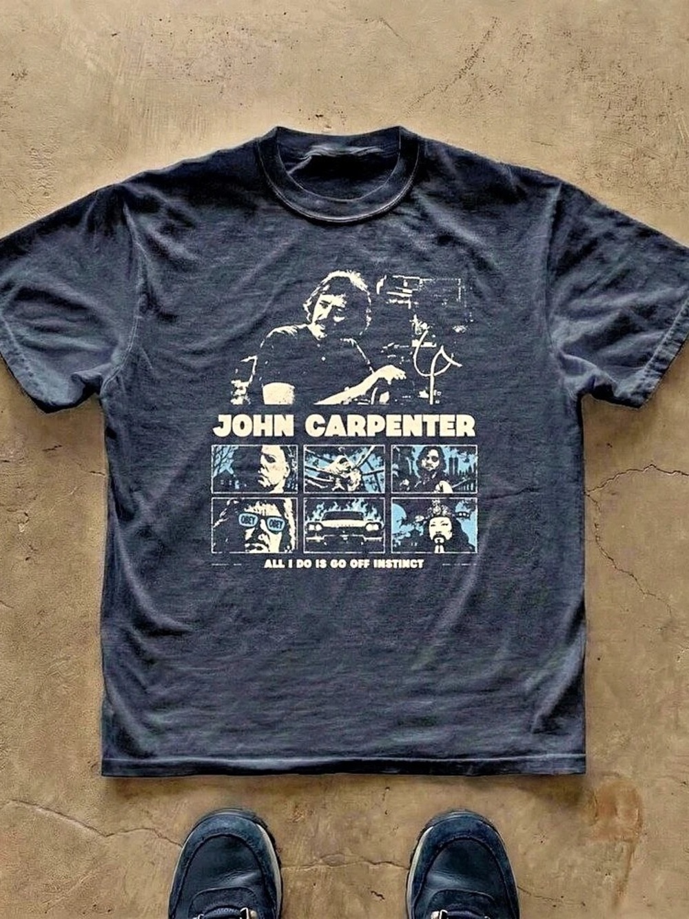 John Carpenter graphic tee Graphic Tee in Black